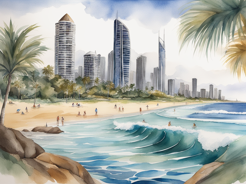 3 Days on Gold Coast 2025: Beach Paradise & Theme Park Thrills