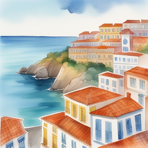 Portugal - Colorful coastal town