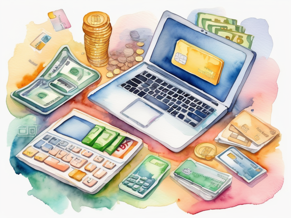 Digital nomad financial planning with banking apps and currency management