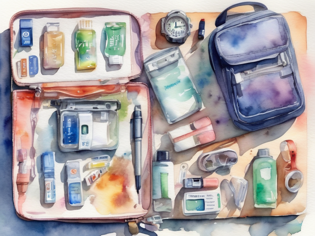 Universal packing essentials for solo female travelers - safety items, tech gear, and health products