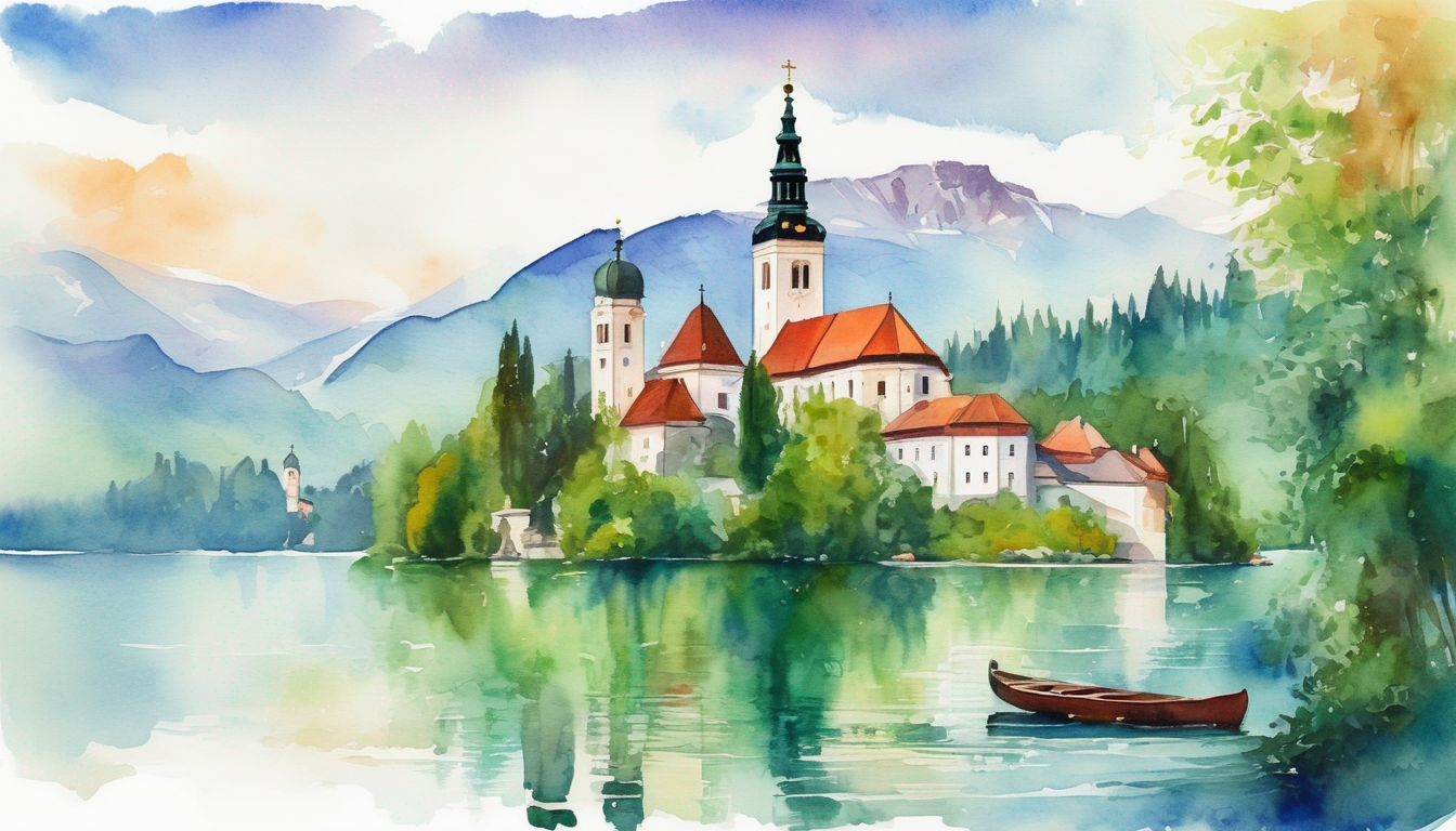Slovenia green landscape