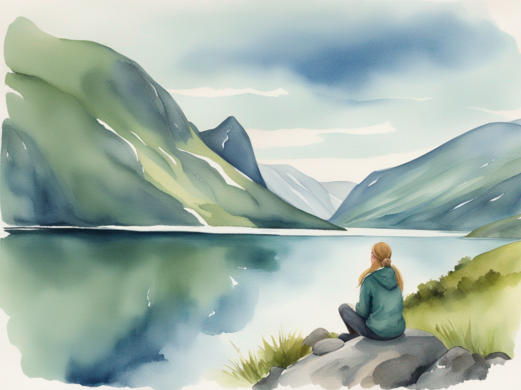 Beautiful Nordic landscapes representing safety and gender equality